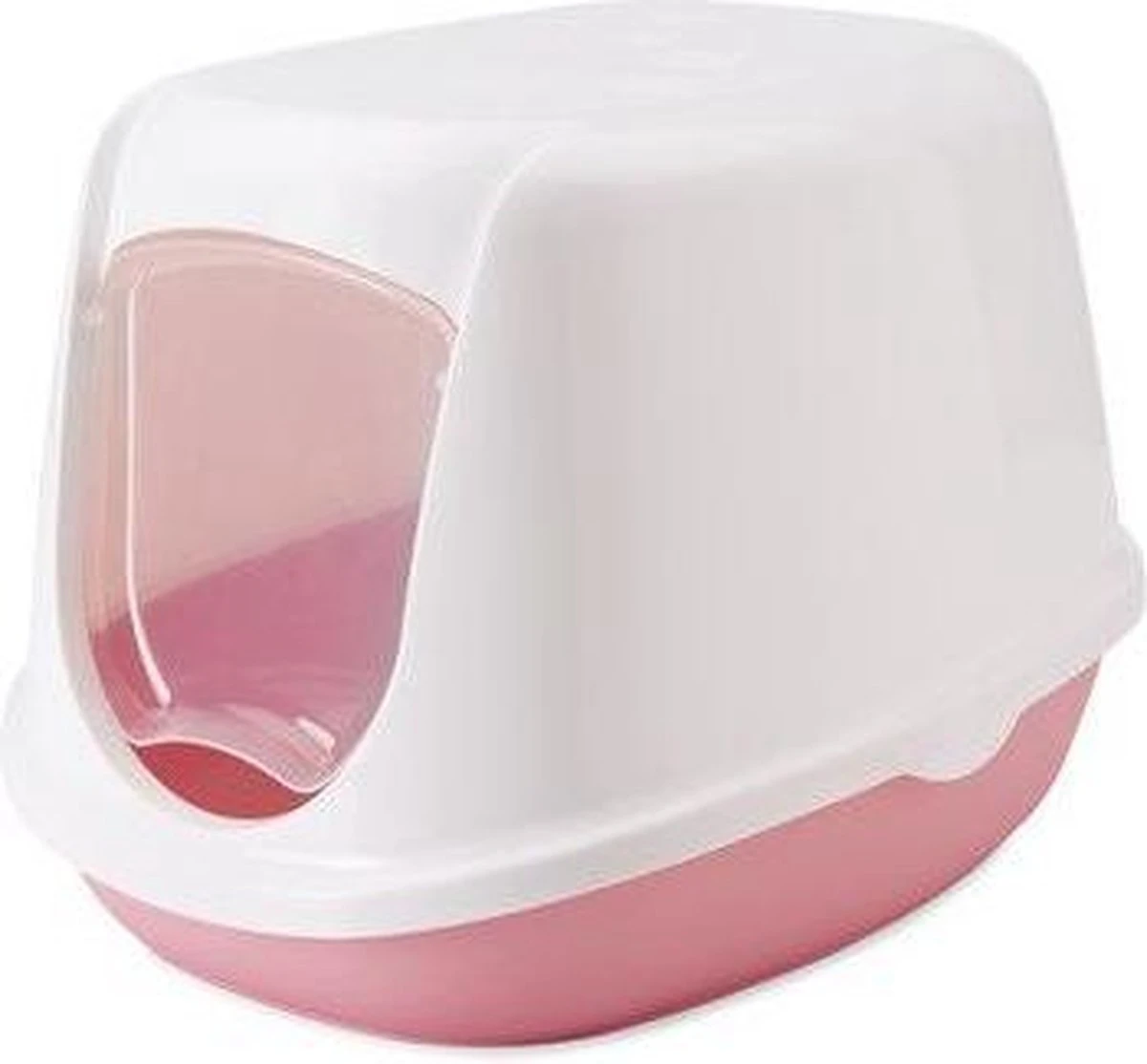 Beeztees Duchesse Kittenbak - Kattenbak - Roze/Wit - 44x35x32 Cm 8 Beeztees Duchesse Kittenbak - Kattenbak - Roze/Wit - 44x35x32 Cm - Afbeelding 6