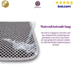 Professionele Kattenbakmat + Cadeau – Schoonloopmat Kattenbak – Katten Grit Opvanger – Dubbele Waterdichte Laag – Uitloopmat Kattenbak – Kattenverzorging – Kattenbak Accessoires - Gritmat – Kat Benodigdheden 11 Professionele Kattenbakmat + Cadeau – Schoonloopmat Kattenbak – Katten Grit Opvanger – Dubbele Waterdichte Laag – Uitloopmat Kattenbak – Kattenverzorging – Kattenbak Accessoires - Gritmat – Kat Benodigdheden -Kattenspeelgoed Winkel 1200x1115 3