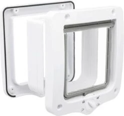 Trixie 4-Weg Kattenluik Inclusief Tunnelstuk Zwart - 20X22 CM -Kattenspeelgoed Winkel 1200x1121 4