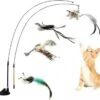 Kattenspeelgoed - Simulatie Vogel - Interactieve Grappige Kattenspeeltjes - Kattenhengel Met Zuignap + 4 Vogels + Een Kattenhengel GRATIS -Kattenspeelgoed Winkel 1200x1125 6