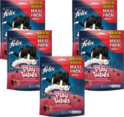 Felix PlayTubes - Kattensnacks Kalkoen & Ham - 5 X 180g 15 Felix PlayTubes - Kattensnacks Kalkoen & Ham - 5 X 180g -Kattenspeelgoed Winkel 1200x1127 2