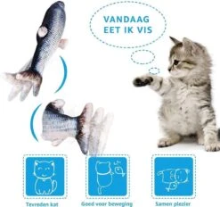 TwinQ Dansende Vis - Bewegende Vis Met Kattenkruid - Kattenspeeltjes - USB Oplaadbaar - Speelgoed Voor Katten - Incl. Kattenlampje -Kattenspeelgoed Winkel 1200x1128 3