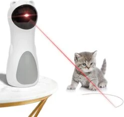PetPetrol Automatisch Kattenspeeltje – Laser – Kattenlaser - Intelligent Interactief Voor Katten – Laser Kat – 9 Verschillende Standen – Incl. Oplaadkabel – Geruisloze Motor -Kattenspeelgoed Winkel 1200x1132 2