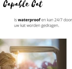 Capable Cat Vlooienband Kat | Vlooien | Luizen | Teken | Mijten | 8 Maanden Bescherming | Katten -Kattenspeelgoed Winkel 1200x1147