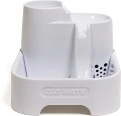 Cat Mate - Waterfontein Kat - Kattenfontein - Drinkfontein Kat - Fluisterstil - Poezen Fontein - Dieren Drinkbakken - Honden Fontein - 2 L -Kattenspeelgoed Winkel 1200x1154 1
