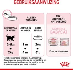 Royal Canin Mother & Babycat - Kattenvoer - 4 Kg -Kattenspeelgoed Winkel 1200x1159 21