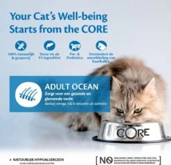 Wellness Core Grain Free Cat Ocean Zalm & Tonijn - Kattenvoer - 1.75 Kg -Kattenspeelgoed Winkel 1200x1161 14