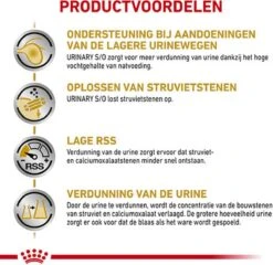 Royal Canin Urinary S/O Kat - Morsels In Gravy - 24 X 85 Gram -Kattenspeelgoed Winkel 1200x1167