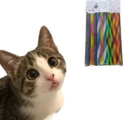 Katten Boinks Springveren (10 Stuks) - Kattenspeelgoed – Kattenspeeltjes - Speelgoed Voor Katten Veertjes - Kitten Speeltjes Springveertjes – Kattenveertjes - Kat Speeltje Springveer | Diverse Kleuren -Kattenspeelgoed Winkel 1200x1169 1