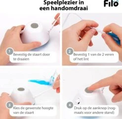 Filo Elektrisch Rijdend Kattenspeelgoed Met Laser - Rijdend Kattenspeeltje - Automatisch Interactief Speelgoed Katten - Kattencadeaus - Elektronisch Speelgoed Kittens - Kat - Kitten - Laserspeelgoed - Kado -Kattenspeelgoed Winkel 1200x1170 8