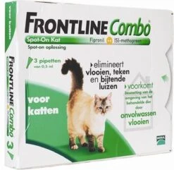 Frontline Combo Anti Vlooienmiddel En Tekenmiddel Kat - 3 Pipetten -Kattenspeelgoed Winkel 1200x1172