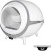 Merkloos Premium Kattenbak - Automatische - Zelfreinigende - Elektrische Kattenbak - Design Kattenbak -Kattenspeelgoed Winkel 1200x1172 3