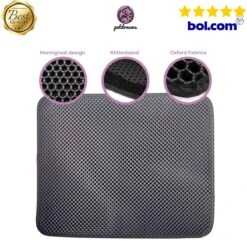 Professionele Kattenbakmat + Cadeau – Schoonloopmat Kattenbak – Katten Grit Opvanger – Dubbele Waterdichte Laag – Uitloopmat Kattenbak – Kattenverzorging – Kattenbak Accessoires - Gritmat – Kat Benodigdheden 15 Professionele Kattenbakmat + Cadeau – Schoonloopmat Kattenbak – Katten Grit Opvanger – Dubbele Waterdichte Laag – Uitloopmat Kattenbak – Kattenverzorging – Kattenbak Accessoires - Gritmat – Kat Benodigdheden -Kattenspeelgoed Winkel 1200x1173 3