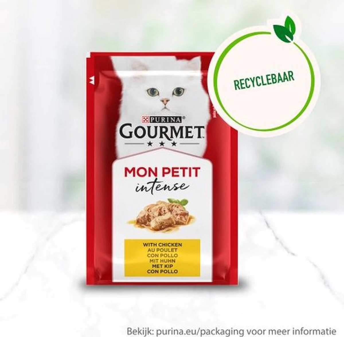 Gourmet Mon Petit Intense - Kattenvoer Natvoer - Gevogelte - 24 X 50 Gr 9 Gourmet Mon Petit Intense - Kattenvoer Natvoer - Gevogelte - 24 X 50 Gr - Afbeelding 7