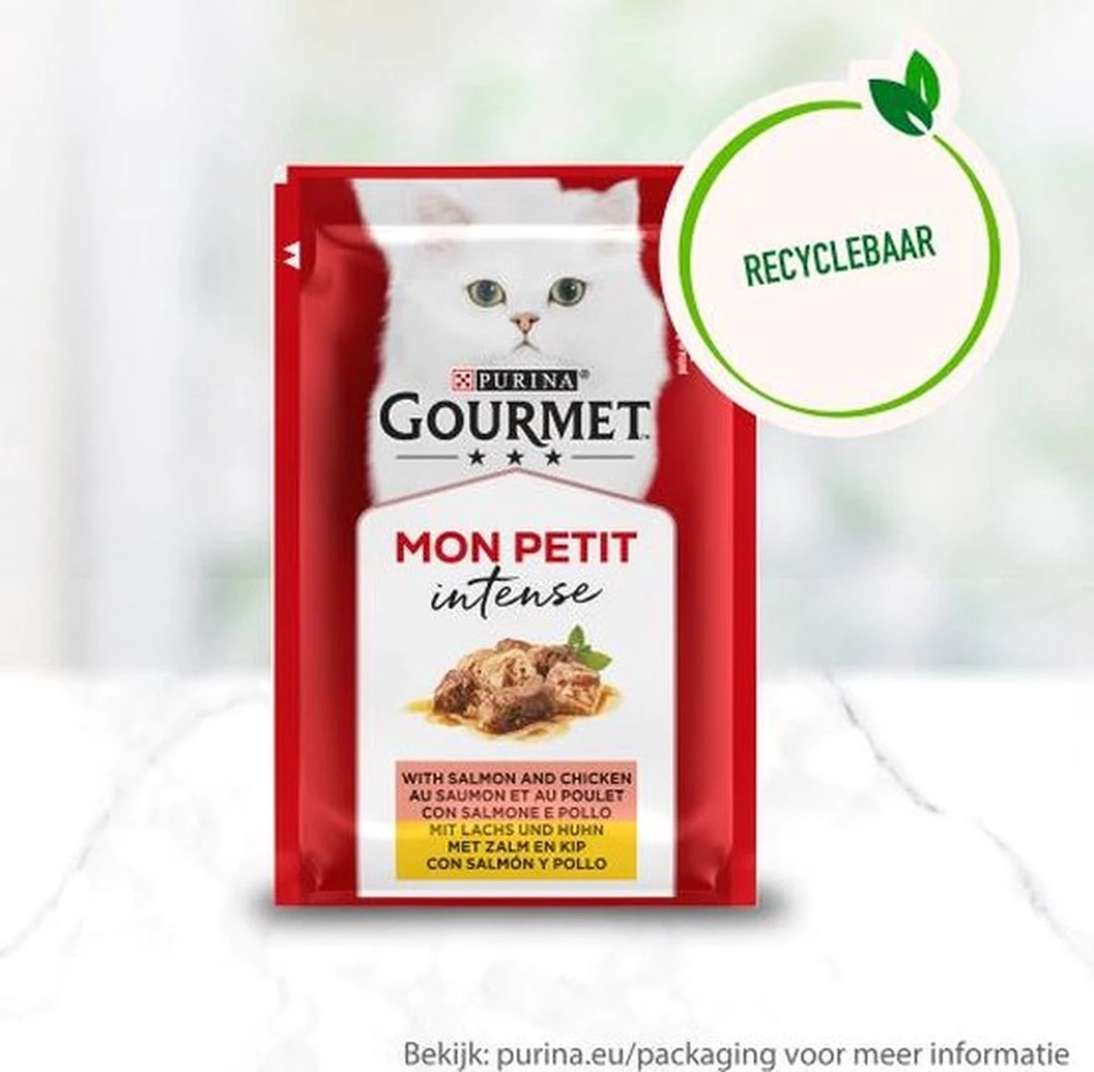Gourmet Mon Petit Intense - Kattenvoer Natvoer - Duo Vis/Vlees - 24 X 50 Gr 8 Gourmet Mon Petit Intense - Kattenvoer Natvoer - Duo Vis/Vlees - 24 X 50 Gr - Afbeelding 6