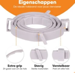 Nafurapets Vlooienband Voor Hond – Anti Vlooien – Teken Band – 100% Natuurlijk – 8 Maanden Bescherming – Grote & Kleine Hond -Kattenspeelgoed Winkel 1200x1177 2