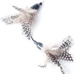 FUZLY - Kattenspeelgoed - Hengel Met Veer - Hengel Met 5 Opzetstukjes - Kattenspeeltjes - Bewegend Kattenspeelgoed- Kattenspeeltjes Intelligentie - Kattenhengel - Kattenspeeltje Interactief -Kattenspeelgoed Winkel 1200x1177 9