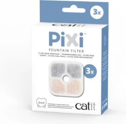 Catit Pixi Fountain Filter Cartridge - Kattendrinkbak - 6 Stuks -Kattenspeelgoed Winkel 1200x1183 4