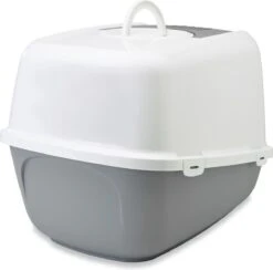 Savic Nestor Jumbo - Grijs - Kattenbak - 66 X 48 X 46 Cm -Kattenspeelgoed Winkel 1200x1184 6