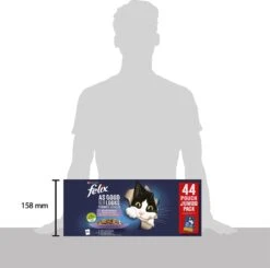 Felix Elke Dag Feest Mix Selectie In Gelei - Katten Natvoer - 44 X 85g -Kattenspeelgoed Winkel 1200x1190 1