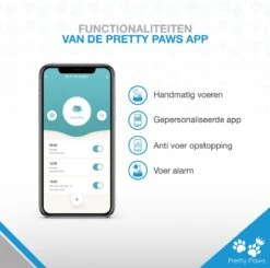 Pretty Paws PP005 Wifi Voerautomaat Zwart - Automatische Voerbak - Slimme Voerautomaat Met App - Instelbaar Voedingsschema - WIFI -Kattenspeelgoed Winkel 1200x1190 12