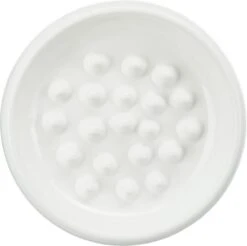 Trixie Slow Feed Voerbak Keramiek Wit -Kattenspeelgoed Winkel 1200x1193 3