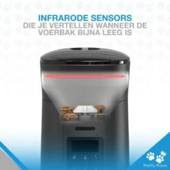 Pretty Paws PP002 Professionele Automatische Voerbak - Instelbaar Voedingsschema - Voerautomaat - Voerbak Kat Automatisch -Kattenspeelgoed Winkel 1200x1199 12