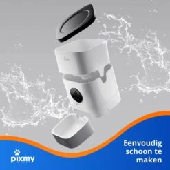 PIXMY - Automatische Voerbak Kat - 4L - Wi-Fi - Met App En Full HD Camera - Voerbak Kat -Kattenspeelgoed Winkel 1200x1199 17