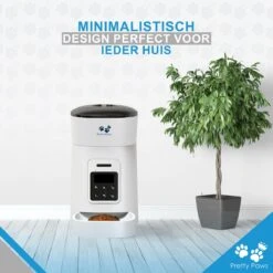 Pretty Paws PP002 Professionele Automatische Voerbak Kat- Stemrecorder - Voerautomaat - Katten Voerbak - Minimalistisch -Kattenspeelgoed Winkel 1200x1199 20