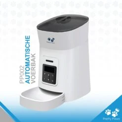 Pretty Paws PP002 Professionele Automatische Voerbak Kat- Stemrecorder - Voerautomaat - Katten Voerbak - Minimalistisch -Kattenspeelgoed Winkel 1200x1199 22