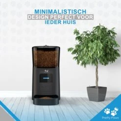 Pretty Paws PP005 Wifi Voerautomaat Zwart - Automatische Voerbak - Slimme Voerautomaat Met App - Instelbaar Voedingsschema - WIFI -Kattenspeelgoed Winkel 1200x1199 25