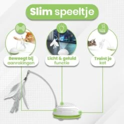 Petgeek Running Smart - Kattenspeeltjes Intelligentie - Kattenspeelgoed - Automatische Bewegingen - Kattenspeeltjes -Kattenspeelgoed Winkel 1200x1200 1017