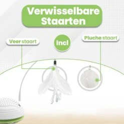 Petgeek Running Smart - Kattenspeeltjes Intelligentie - Kattenspeelgoed - Automatische Bewegingen - Kattenspeeltjes -Kattenspeelgoed Winkel 1200x1200 1021