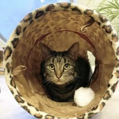 Moowi - Kattentunnel Luipaardprint - 125 Cm - Speeltunnel - Tijgerprint 9 Moowi - Kattentunnel Luipaardprint - 125 Cm - Speeltunnel - Tijgerprint -Kattenspeelgoed Winkel 1200x1200 1069