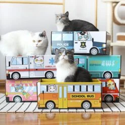 Make Me Purr Kattendoos Van Karton (Ice Cream) - Inclusief Kartonnen Krabmat - Speelgoed Doos Voor Katten Met Krab Mat - Kat Krabpaal Speeltje - Kattenbed Kattenmand Kattenhuis Kattentunnel - Kattenspeelgoed - Kattenspeeltjes - Kitten Speeltjes -Kattenspeelgoed Winkel 1200x1200 1072