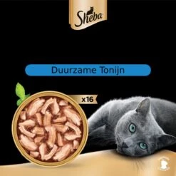 Sheba Filets - Katten Natvoer In Saus - Tonijn En Kip - 16 X 60 Gr -Kattenspeelgoed Winkel 1200x1200 134
