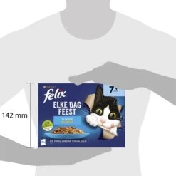 Felix Elke Dag Feest Vis 7+ Senior - Katten Natvoer - 48 X 85g -Kattenspeelgoed Winkel 1200x1200 135