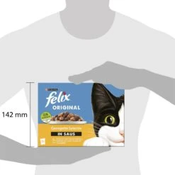 Felix Original Gevogelte Selectie In Saus - Katten Natvoer - 48 X 85g 9 Felix Original Gevogelte Selectie In Saus - Katten Natvoer - 48 X 85g -Kattenspeelgoed Winkel 1200x1200 137