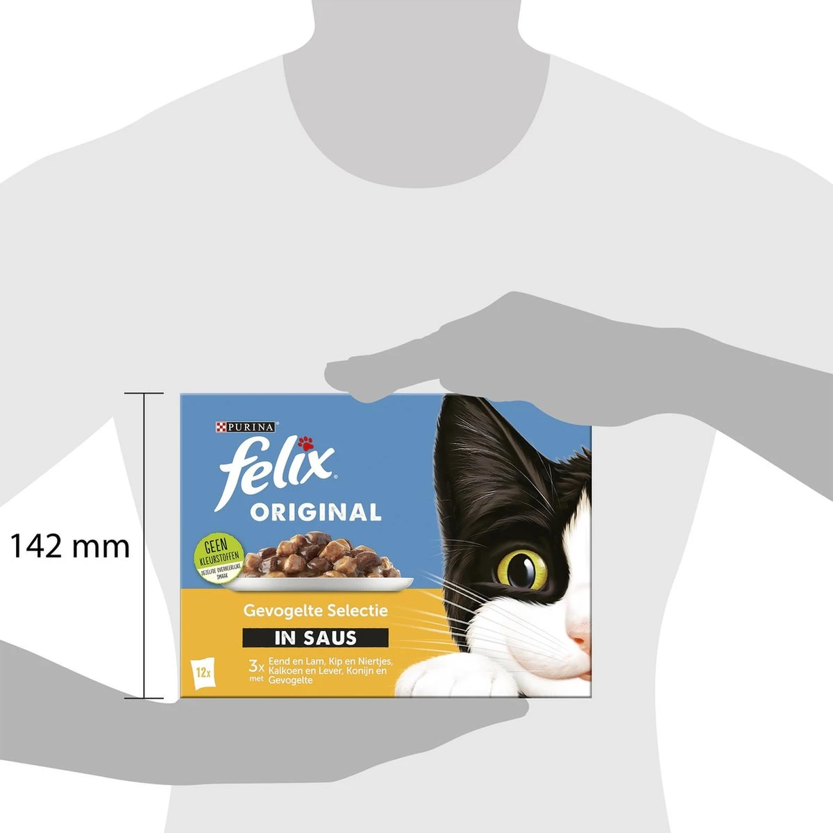 Felix Original Gevogelte Selectie In Saus - Katten Natvoer - 48 X 85g 5 Felix Original Gevogelte Selectie In Saus - Katten Natvoer - 48 X 85g - Afbeelding 3