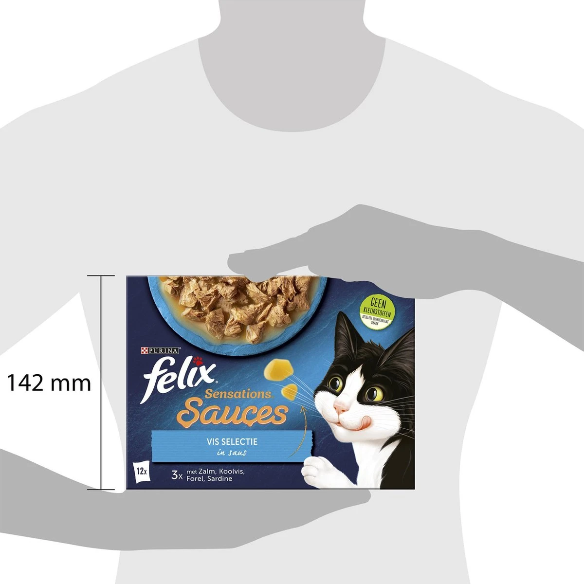 Felix Sensations Sauces Vis Selectie In Saus - Katten Natvoer - 48 X 85g 5 Felix Sensations Sauces Vis Selectie In Saus - Katten Natvoer - 48 X 85g - Afbeelding 3