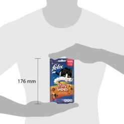 Felix PlayTubes - Kattensnacks - Kip & Lever - 8 X 50g -Kattenspeelgoed Winkel 1200x1200 251