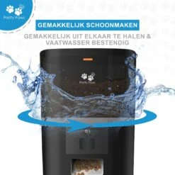Pretty Paws QQ003 - Wifi Voermachine - Dubbele Voerbakjes - Zwart - Kat - 6L -Kattenspeelgoed Winkel 1200x1200 268