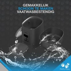 Pretty Paws PP002 Professionele Automatische Voerbak - Instelbaar Voedingsschema - Voerautomaat - Voerbak Kat Automatisch -Kattenspeelgoed Winkel 1200x1200 273