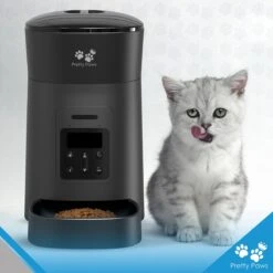 Pretty Paws PP002 Professionele Automatische Voerbak - Instelbaar Voedingsschema - Voerautomaat - Voerbak Kat Automatisch -Kattenspeelgoed Winkel 1200x1200 274