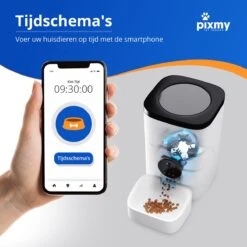 PIXMY - Automatische Voerbak Kat - 4L - Wi-Fi - Met App En Full HD Camera - Voerbak Kat -Kattenspeelgoed Winkel 1200x1200 285