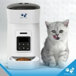 Pretty Paws PP002 Professionele Automatische Voerbak Kat- Stemrecorder - Voerautomaat - Katten Voerbak - Minimalistisch -Kattenspeelgoed Winkel 1200x1200 305
