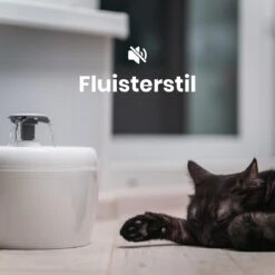 TrevoPet® Drinkfontein Kat - Waterfontein Kat - Kattenfontein - Fluisterstil - Drinkfontein - Drinkbak Kat - 2.5 Liter - Inclusief Filter - Wit -Kattenspeelgoed Winkel 1200x1200 349