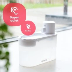 Hoopo® Agua - DRAADLOZE Waterfontein Katten - SMART Waterfontein Katten - UVC Disinfectie - 2 Liter - Automatische Katten Fontein -Kattenspeelgoed Winkel 1200x1200 358