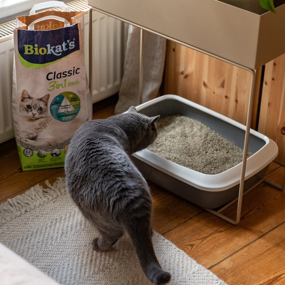 Biokat's Classic Fresh 3in1 - 18 L - Kattenbakvulling - Klontvormend - Lente Geur 8 Biokat's Classic Fresh 3in1 - 18 L - Kattenbakvulling - Klontvormend - Lente Geur - Afbeelding 6