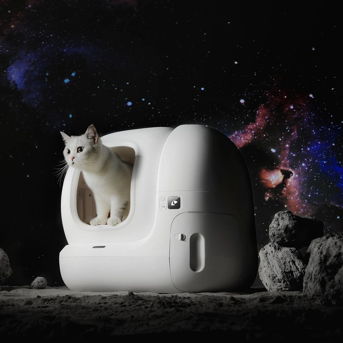 PETKIT® Pura MAX – Automatische Kattenbak – Elektrisch – Kattenbak Zelfreinigend – Bedienen Via De App 6 PETKIT® Pura MAX – Automatische Kattenbak – Elektrisch – Kattenbak Zelfreinigend – Bedienen Via De App - Afbeelding 4